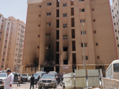 Incendio mata a 40 trabajadores en Kuwait