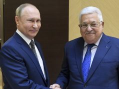 Putin: «Palestina cuenta con el apoyo de Rusia»