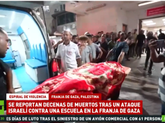 Israel ataca otra escuela y asesina a cien en Gaza