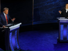 Harris y Trump se embisten en primer debate