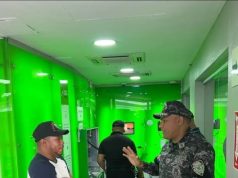 Delincuentes roban cajero del BHD en Tamboril