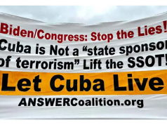 Ramonet exige a Biden sacar a Cuba lista países terroristas