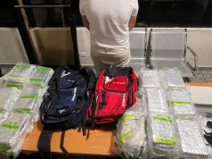 Arrestan extranjero viajaría con 40 paquetes de cocaína