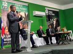 Leonel presenta en NY libro sobre FP