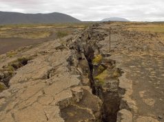 Un continente se está dividiendo en dos