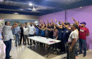 Dirigentes políticos juran apoyo a Francisco Javier García