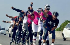 Patinadores anuncian recorrido el Día Internacional de la Mujer