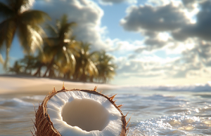¿Por dónde le entra el agua al coco?