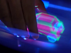 Científicos crean hologramas que puedes mover con tus dedos