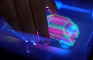 Científicos crean hologramas que puedes mover con tus dedos
