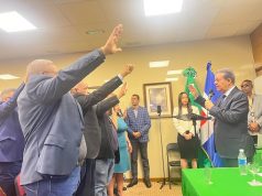 Leonel juramenta en la FP a dirigentes del PRM y el PLD en España