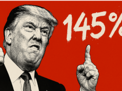 Trump sube a 145% aranceles a China