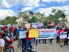 En San José La Mina marchan por incumplimiento de promesas