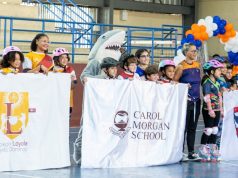 Unió a colegios y familias en una competencia de patinaje artístico