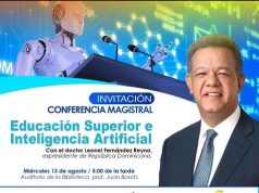 Leonel Fernández ofrecerá conferencia hoy en Santiago