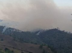 Fuego por más de 5 días consume montañas de La Sierra