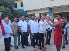 UASD Recinto Santiago recibe antorcha XLIV Juegos Tony Barreiro