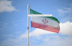 Irán condena amenazas EE.UU. a Venezuela