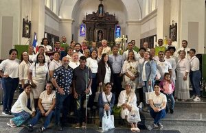 Peregrinos participaron en tercer Sendero de la Fe Santiago
