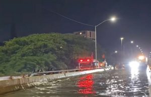 Inundación Elevado de Santiago revela falta de mantenimiento y prevención por parte de la Alcaldía.