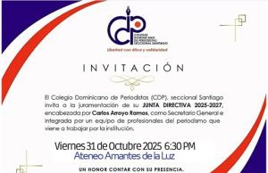 Reiteran invitación juramentación directivos CDP Santiago