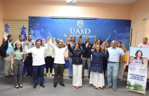 Anuncian respaldo a Ana Rojas, Carlos Arroyo y Clariza Portes en UASD Santiago