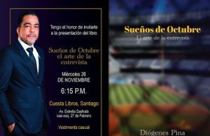 Presentará en Santiago libro “Sueños de Octubre, el arte de la entrevista”