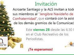 Acroarte y ALS invitan a jengibre navideño este viernes