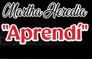 Martha Heredia apuesta al merengue con “Aprendí”