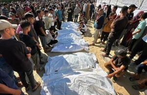 Informe: más de 200 000 muertos en genocidio israelí de Gaza