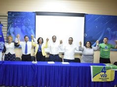 VED4 respalda candidaturas de Ana Rojas, Carlos Arroyo y Clariza Portes UASD Santiago