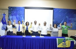 VED4 respalda candidaturas de Ana Rojas, Carlos Arroyo y Clariza Portes UASD Santiago