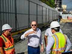 Ulises Rodríguez afirma avanza remozamiento calle Del Sol