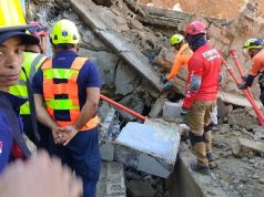 Alcaldía de Santiago mantiene operativo en Arroyo Hondo tras deslizamiento de tierra