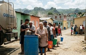 Denuncian grave crisis de agua afecta barrios de Santiago