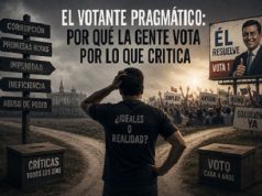 El votante pragmático: ¿por qué la gente vota por lo que critica?