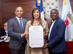 Ayuntamiento declara a Grisbel Medina Hija Adoptiva de Santiago