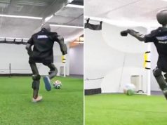 VIDEO: China presenta ‘selección’ de futbolistas robots