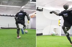 VIDEO: China presenta ‘selección’ de futbolistas robots