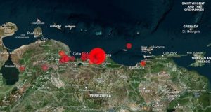 Otra fuerte réplica sacude Venezuela