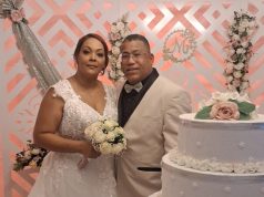 Alexis Rodríguez e Yris Moreta celebran su unión matrimonial