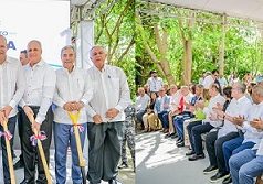 Alcaldía de Santiago inicia saneamiento Cañada Hoya de Caimito