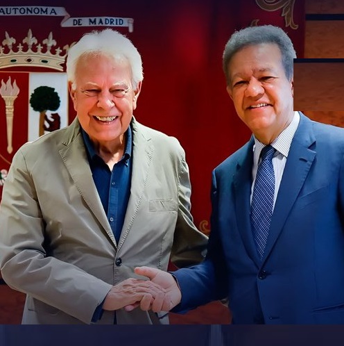 Leonel Fernández y Felipe González alertan sobre “caos mundial”