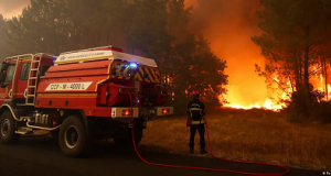 Incendios arrasan más superficie que nunca en Francia