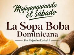 La Sopa Boba dominicana… Mojiganguiando el sábado